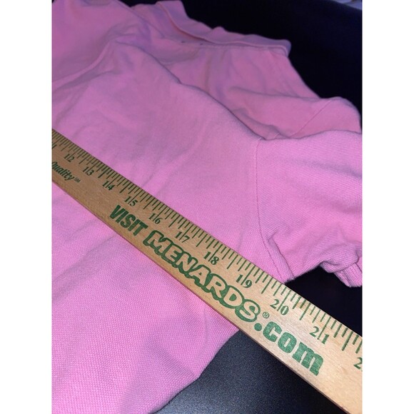 Abercrombie & Finch Mens/Women Pullover Polo T-Shirt Top Short Sleeve Sz M Pink - Picture 4 of 5
